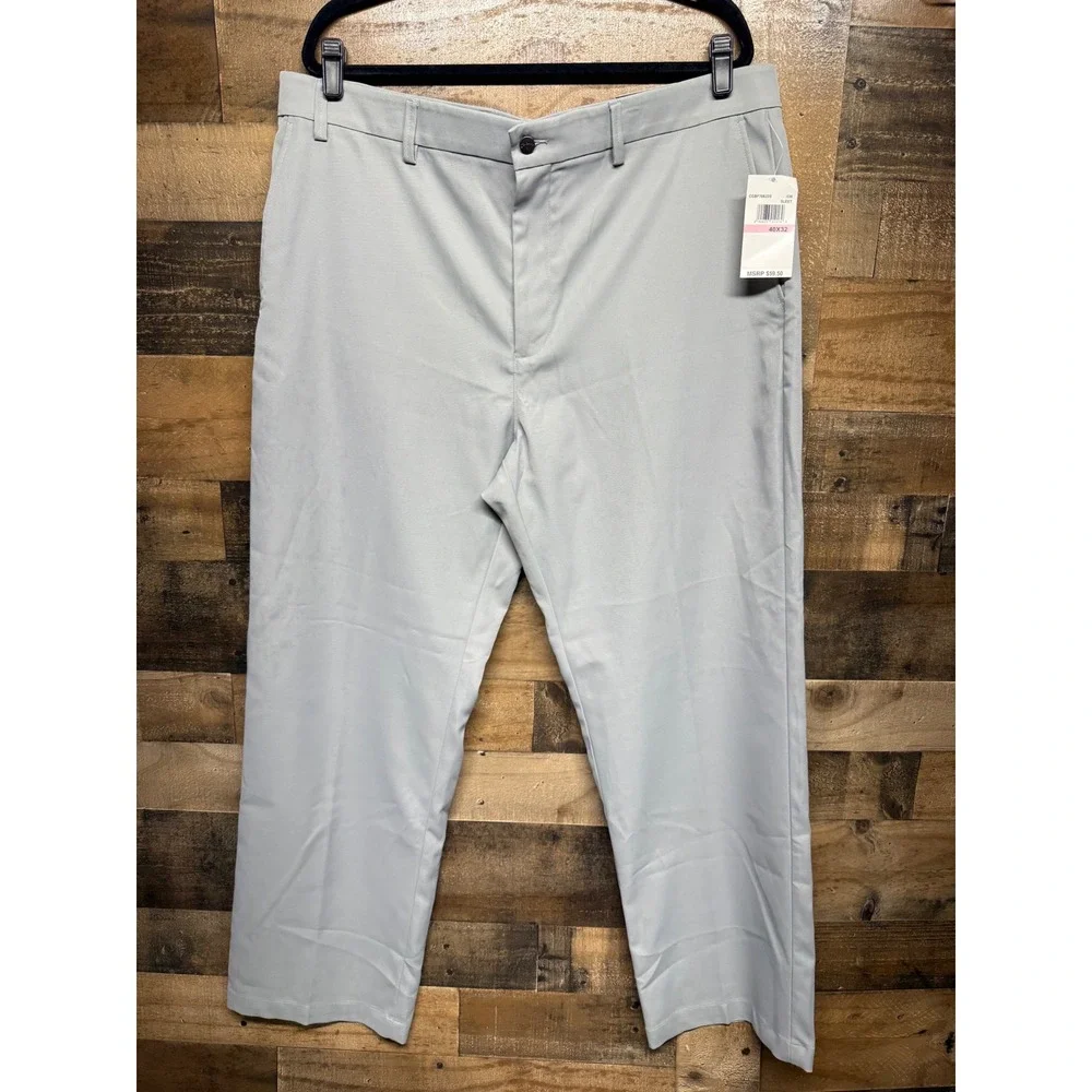 Callaway Pro-Spin 3.0 Golf Pants Mens 40x32 Sleet Grey Opti-Dri UPF 50 NEW